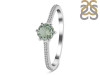 Green Amethyst & White Topaz Ring GRA-RDR-3143.