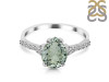 Green Amethyst & White Topaz Ring GRA-RDR-3148.