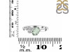 Green Amethyst & White Topaz Ring GRA-RDR-3153.
