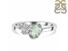 Green Amethyst & White Topaz Ring GRA-RDR-3153.