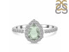 Green Amethyst & White Topaz Ring GRA-RDR-3161.