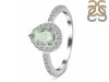 Green Amethyst & White Topaz Ring GRA-RDR-3161.