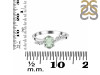 Green Amethyst & White Topaz Ring GRA-RDR-3163.