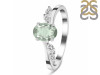 Green Amethyst & White Topaz Ring GRA-RDR-3163.