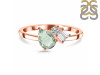 Green Amethyst & White Topaz Ring GRA-RDR-3199.