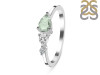 Green Amethyst  & White Topaz Ring GRA-RDR-3238.
