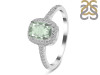 Green Amethyst & White Topaz Ring GRA-RDR-3263.