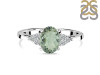 Green Amethyst & White Topaz Ring GRA-RR-364.