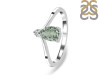 Green Amethyst & White Topaz Ring GRA-RR-374.