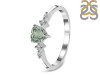 Green Amethyst & White Topaz Ring GRA-RR-424.