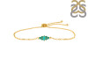 Green Onyx Bracelet With Adjustable Camera Lock GRO-RDB-142.