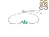 Green Onyx Bracelet With Adjustable Camera Lock GRO-RDB-148.