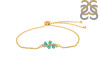 Green Onyx Bracelet With Adjustable Camera Lock GRO-RDB-148.