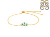 Green Onyx Bracelet With Adjustable Camera Lock GRO-RDB-148.