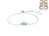 Green Onyx Bracelet With Adjustable Camera Lock GRO-RDB-148.