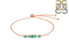 Green Onyx Bracelet With Adjustable Camera Lock GRO-RDB-150.