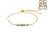 Green Onyx Bracelet With Adjustable Camera Lock GRO-RDB-150.