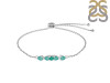 Green Onyx Bracelet With Adjustable Camera Lock GRO-RDB-150.