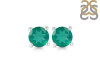 Green Onyx Stud Earring GRO-RDE-1023.