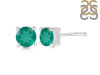 Green Onyx Stud Earring GRO-RDE-1023.