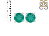 Green Onyx Stud Earring GRO-RDE-1023.
