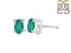 Green Onyx Stud Earring GRO-RDE-1154.