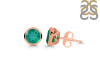 Green Onyx Stud Earring GRO-RDE-1254.