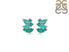 Green Onyx Stud Earring GRO-RDE-1261.