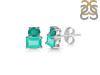 Green Onyx Stud Earring GRO-RDE-1267.