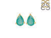 Green Onyx Stud Earring GRO-RDE-1368.