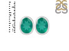 Green Onyx Stud Earring GRO-RDE-1370.