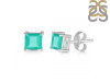 Green Onyx Stud Earring GRO-RDE-1373.