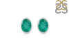 Green Onyx Stud Earring GRO-RDE-1374.