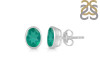 Green Onyx Stud Earring GRO-RDE-1374.