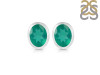 Green Onyx Stud Earring GRO-RDE-1376.