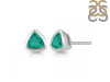 Green Onyx Stud Earring GRO-RDE-1378.