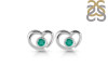 Green Onyx Stud Earring GRO-RDE-610.
