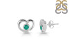 Green Onyx Stud Earring GRO-RDE-610.