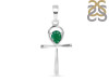 Green Onyx Ankh Pendant GRO-RDN-168.