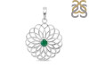 Green Onyx Flower Of Life Pendant GRO-RDN-177-A.