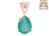 Green Onyx Pendant GRO-RDP-481-V-LOOP.