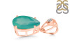 Green Onyx Pendant GRO-RDP-481-V-LOOP.