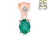 Green Onyx Pendant GRO-RDP-551-V-LOOP.