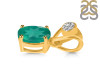 Green Onyx Pendant GRO-RDP-551-V-LOOP.