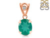 Green Onyx Pendant GRO-RDP-749-V-LOOP.