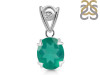 Green Onyx Pendant GRO-RDP-749-V-LOOP.