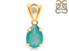 Green Onyx Pendant GRO-RDP-752-V-LOOP.