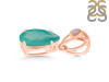 Green Onyx Pendant GRO-RDP-752-V-LOOP.