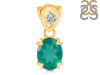 Green Onyx Pendant GRO-RDP-762-V-LOOP.