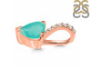 Green Onyx & White Topaz Pendant GRO-RDP-819.